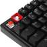 Клавиатура A4TECH Bloody S515R,  USB, c подставкой для запястий, черный [s515r fire black]
